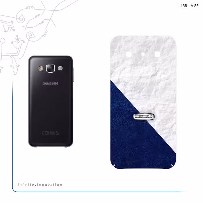 برچسب پوششی ماهوت مدل BISU مناسب برای گوشی موبایل سامسونگ Galaxy E5