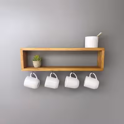 شلف دیواری مدل w58 بسته 2 عددی 