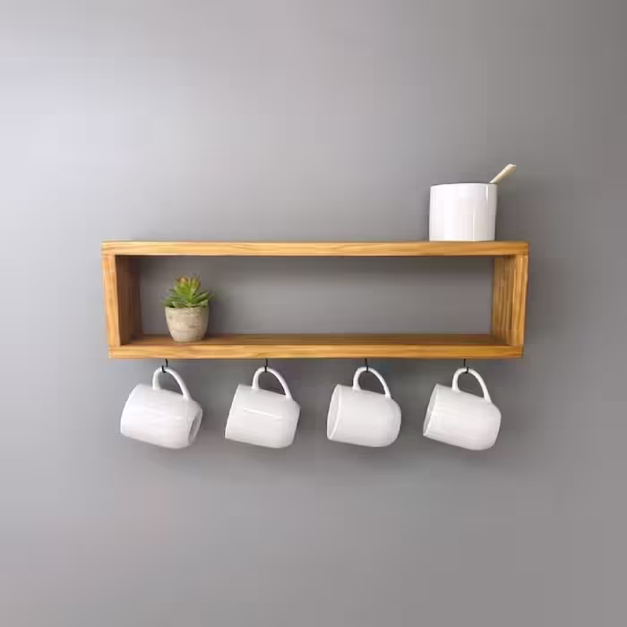 شلف دیواری مدل w58 بسته 2 عددی 
