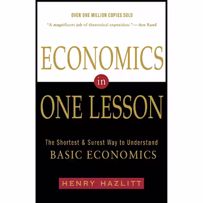 کتاب Economics in One Lesson اثر Henry Hazlitt انتشارات Currency