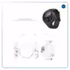 برچسب ماهوت طرح Blanco Smoke Marble مناسب برای ساعت هوشمند شیایومی Amazfit Verge