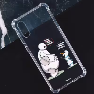 کاور طرح Olaf &amp; Baymax مناسب برای گوشی موبایل سامسونگ Galaxy A02 