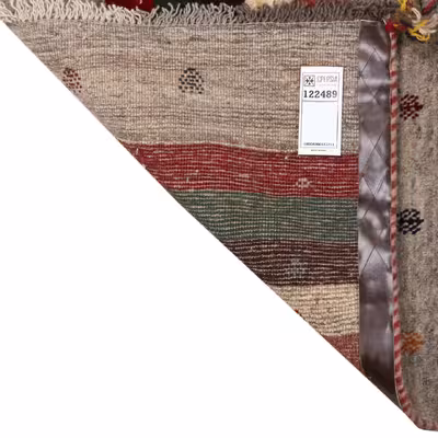 گبه دستباف کناره طول یک و نیم متر سی پرشیا کد 122489