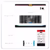 برچسب پوششی ماهوت مدل Gun مناسب برای تبلت سامسونگ Galaxy Tab S2 9.7 2015 T815