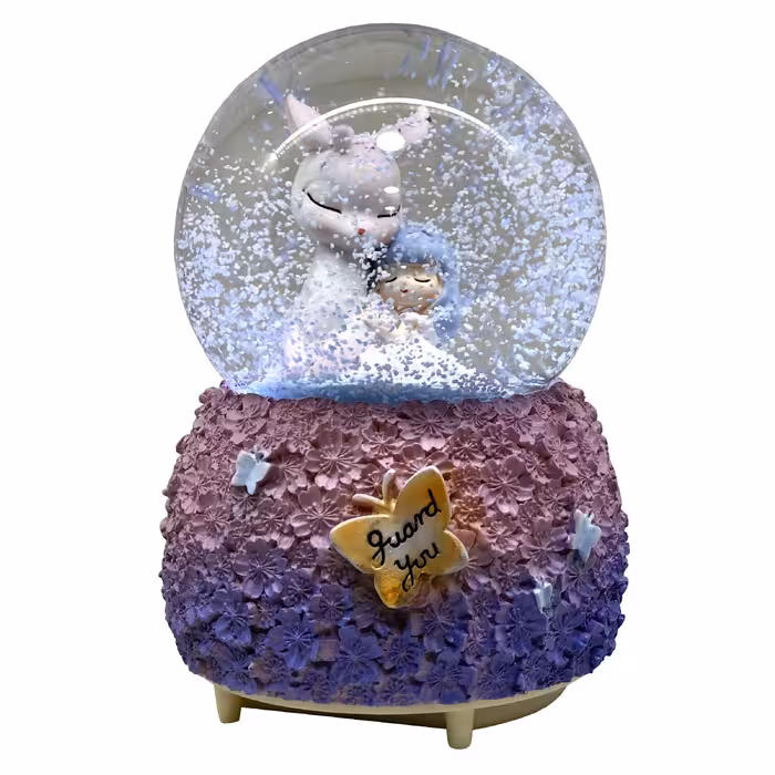 گوی موزیکال مدل آهو و دختر مهربون طرح guard you کد PA JM21C42