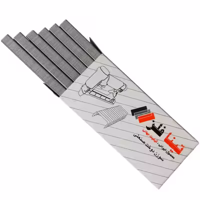 سوزن منگنه تینا فلز مدل حرفه ای کد 140-8 بسته 2320 عددی