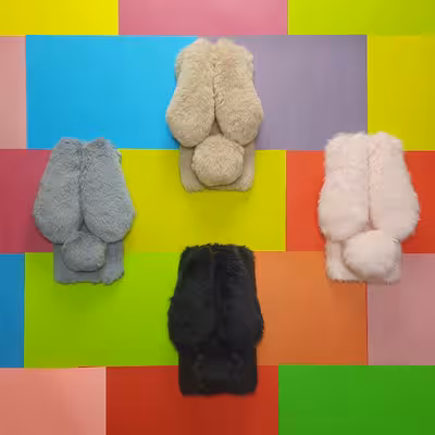 کاور مدل عروسکی طرح خرگوشی مناسب برای گوشی موبایل سامسونگ GALAXY A52S