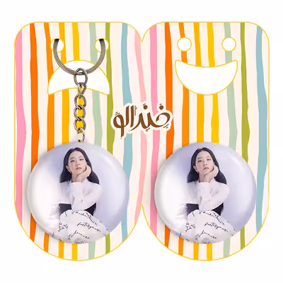 پیکسل خندالو مدل جیسو گروه بلک پینک کد 3609 به همراه جاکلیدی