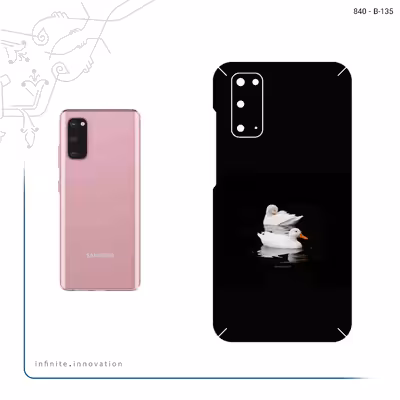 برچسب پوششی ماهوت مدل Duck مناسب برای گوشی موبایل سامسونگ Galaxy S20