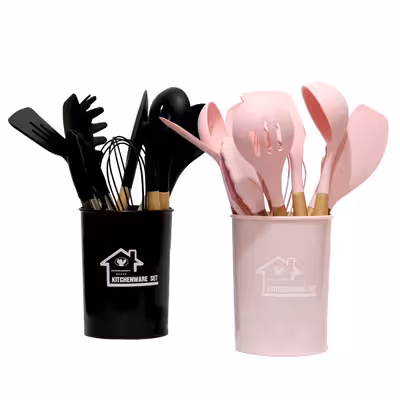 سرویس کفگیر و ملاقه 12 پارچه مدل کیچن ست