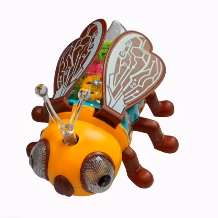 اسباب بازی مدل زنبور موزیکال چرخ دنده ای