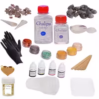بسته کار با رزین اپوکسی چلیپا مدل Starter Kit مجموعه 22 عددی | کالا مکس