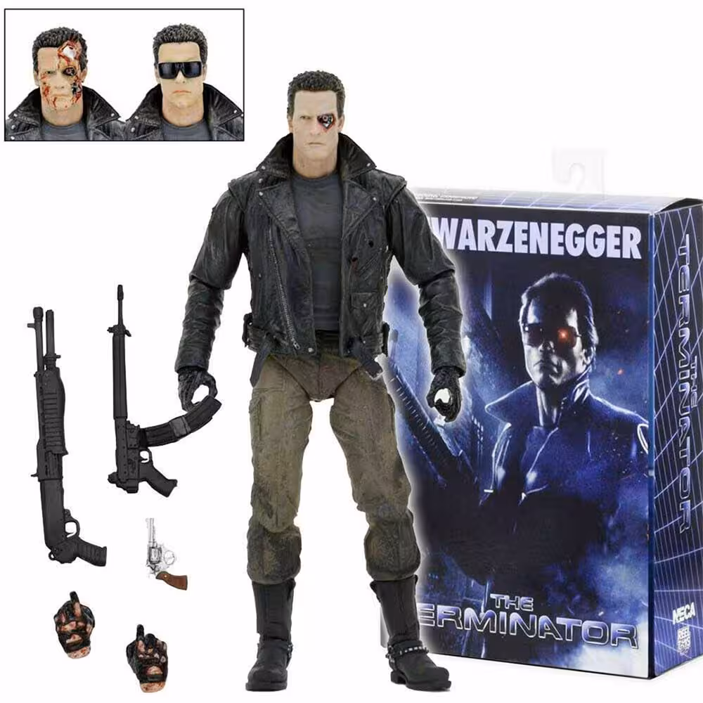 اکشن فیگور نکا مدل ترمیناتور طرح Terminator Ultimate Police Station T-800