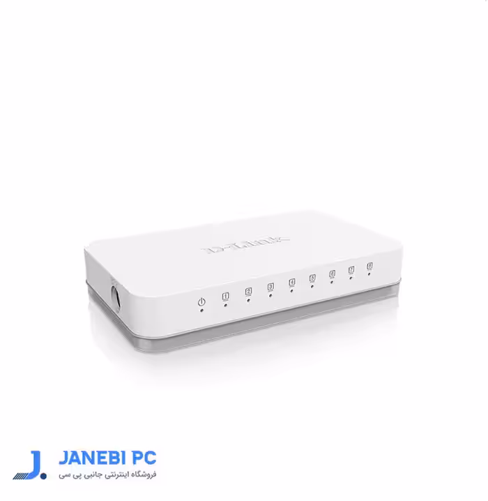 سوییچ 8 پورت گیگابایتی دسکتاپ دی لینک مدل D-LINK DGS-1008A