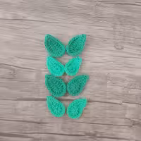 برگ بافتنی جفتی مناسب تزیین روی کار