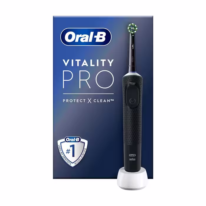 مسواک برقی اورال بی ORAL-B مدل Vitality PRO مشکیOral-B Vitality Pro Electric Toothbrush