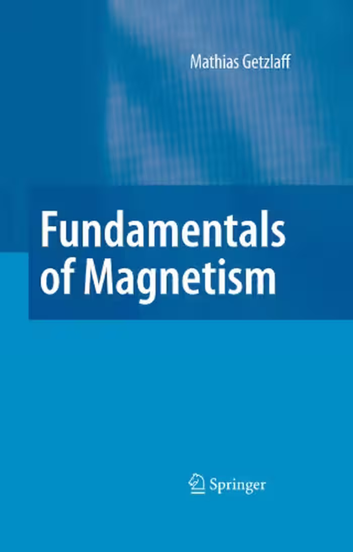 خرید و دانلود نسخه کامل کتاب Fundamentals of magnetism