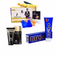 کرم حجم دهنده لارگو گرید A ژل تیتان گلد اصل (تقویت نعوظ و افزایش سایز و حجم ) بادکش_تورنادو