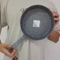 تابه گرانیتی تک دسته خاکستری سایز 20 پیلو PILAU مدل هپی