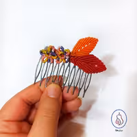 شانه مو میکرو مکرومه بافی