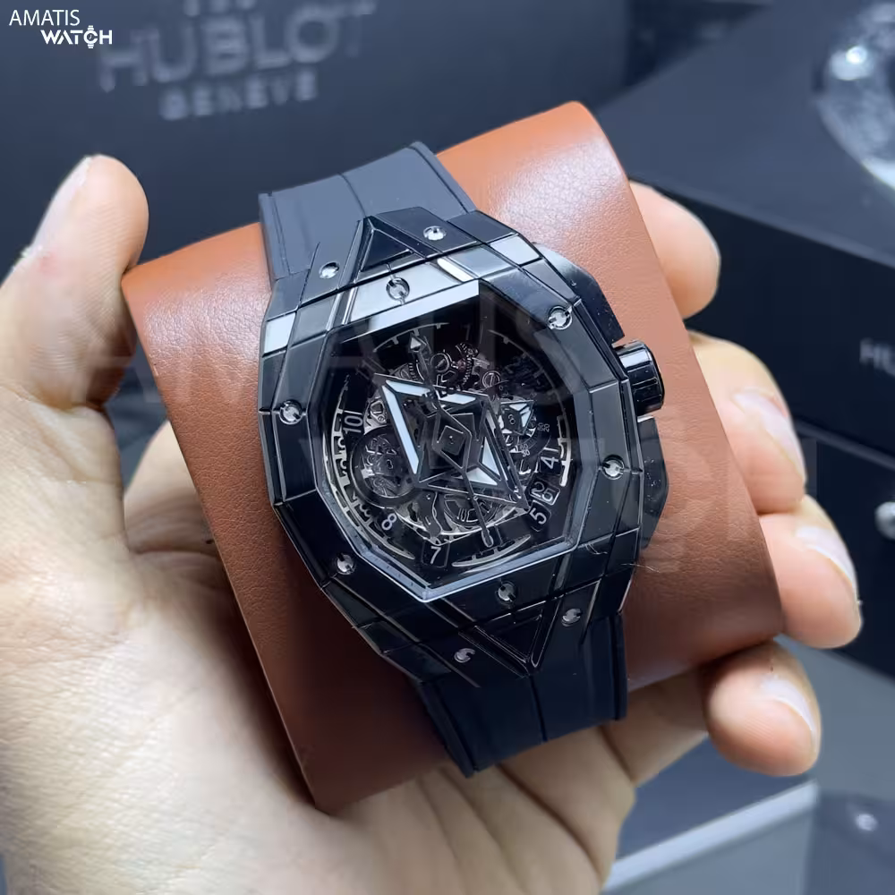 ساعت مچی مردانه هابلوت Hublot Spirit of Big Bang Sang Bleu 5226H
