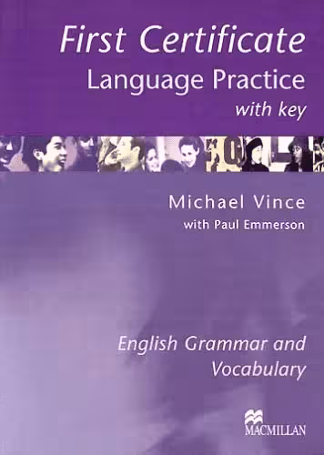 کتاب First Certificate Language Practice Grammar and Vocabulary