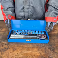 جعبه بکس 12 عددی 1/2 اینچ جعبه فلزی اینتیمکس 4014