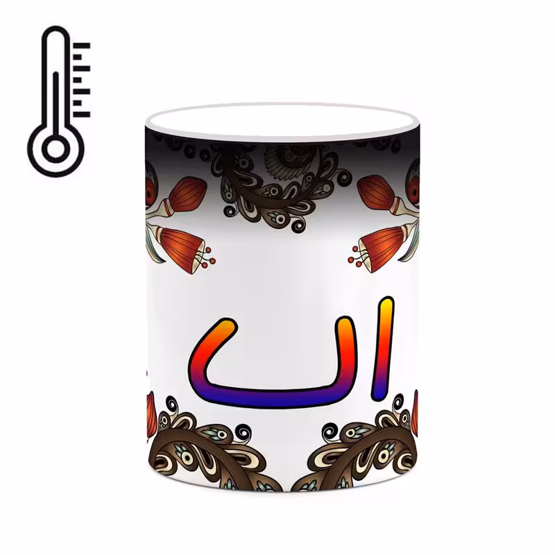 ماگ حرارتی   اسم السا  سنتی گل و بته کد mgh43717