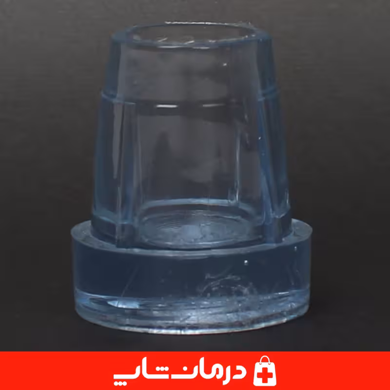 خرید پاشنه عصا پلاستیکی شفاف ضد لغزش با نصب آسان