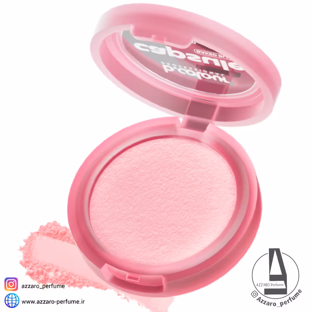 رژ گونه براق پودری حرفه ای7days b.colour مدل SWEET JULIE 01