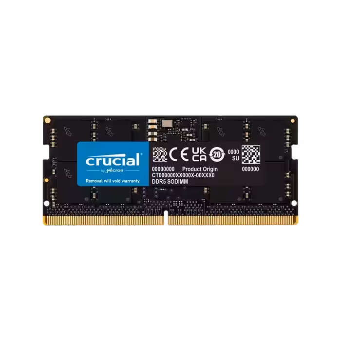 رم لپ تاپ کروشیال ظرفیت 16 گیگابایت RAM 16GB CRUCIAL 5600 DDR5-NB