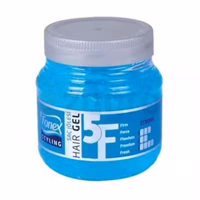 ژل موی فونکس مدل Strong آبی 150 میلی لیتر