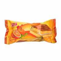 کیک لایه ای کرمدار با طعم پرتقال شیرین عسل 25 گرمی