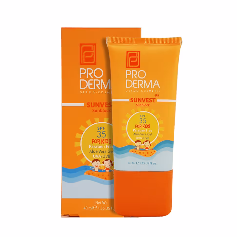 کرم ضد آفتاب کودکان SPF35 پرودرما