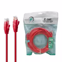 کابل شبکه پی نت مدل CAT6E طول 5 متر