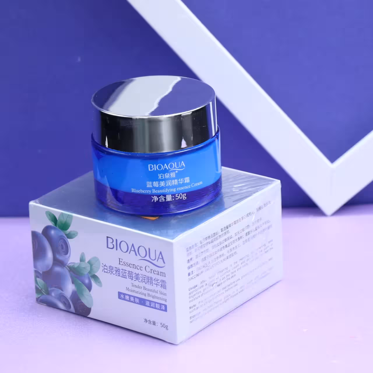 کرم آبرسان بیوآکوآ بلوبری bioaqua حجم 50 گرم کد 91421