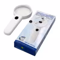 ذره بین چراغ دار