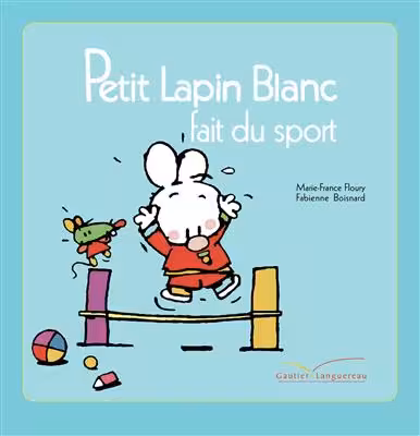 دانلود کتاب Petit lapin blanc fait du sport