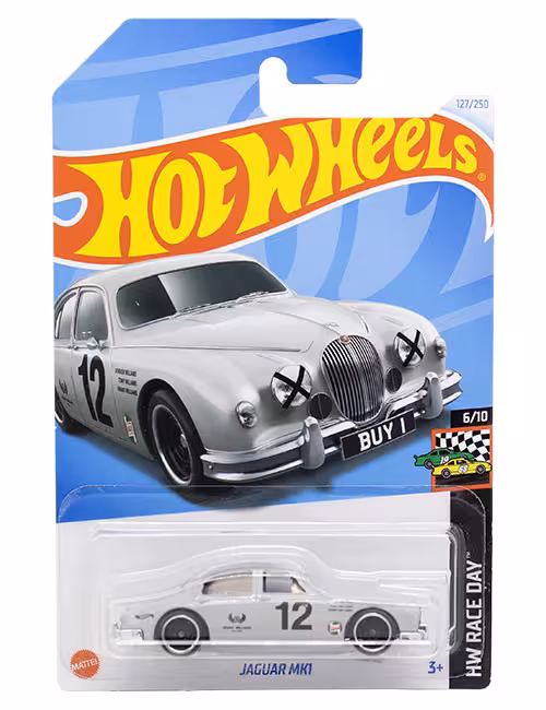ماشین دکوری مدل Jaguar MK1 برند Hot Wheels