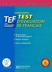 کتاب آزمون فرانسوی تی ایی اف تست TEF test devaluation de francais