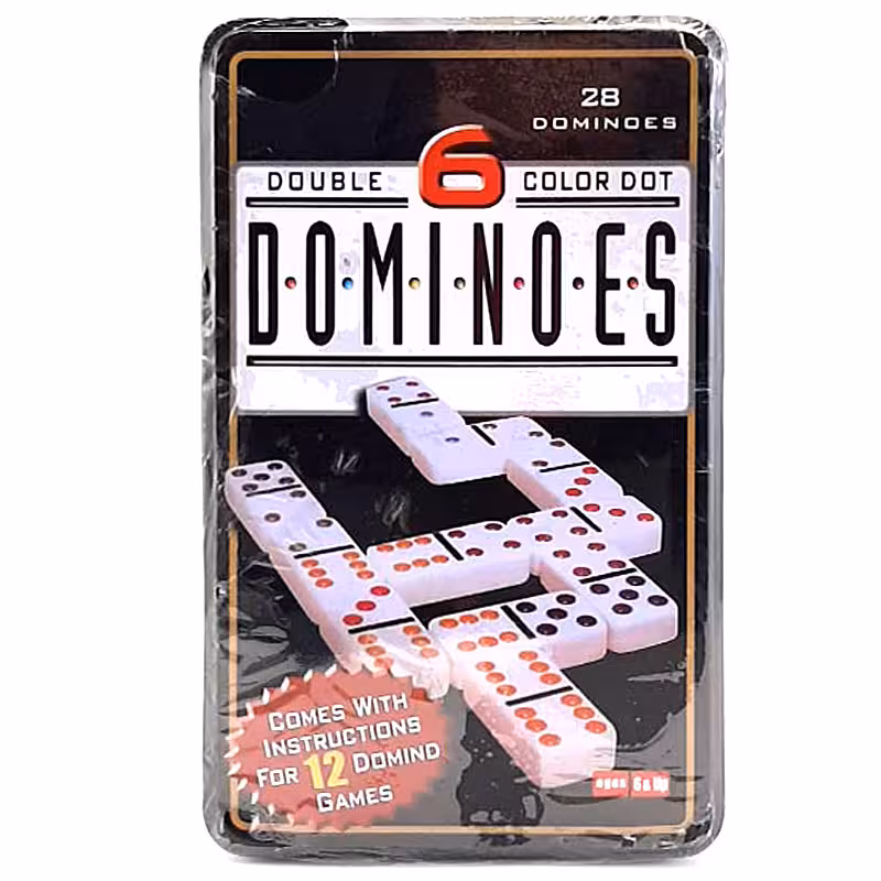 خرید دومینو جعبه فلزی