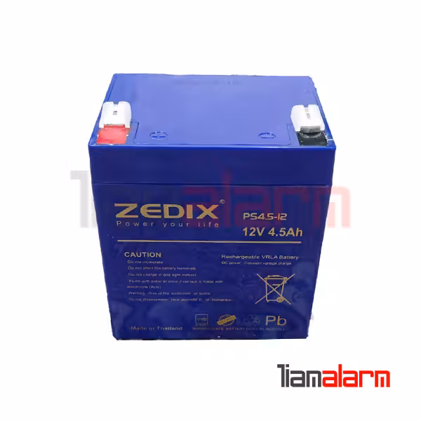 باتری 12 ولت 4.5 آمپر زد ایکس ZEDIX
