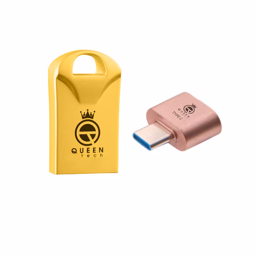 فلش مموری کوئین تک مدل RACE ظرفیت 128 گیگابایت