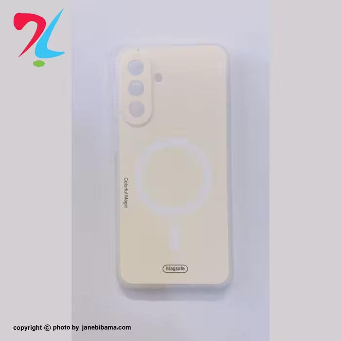 کاور مدل مگ سیف مات مناسب برای موبایل سامسونگ GALAXY a16 -شیری