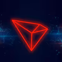 تابلو نئون طرح ارز دیجیتال ترون Tron  سایز 35 سانت با 3سال ضمانت