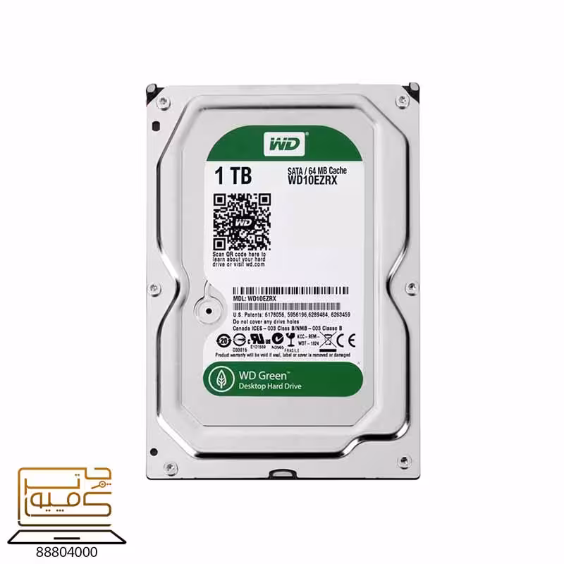 خرید هارد Western Digital Green 1TB از کامپیوترچی | کم‌مصرف و اقتصادی