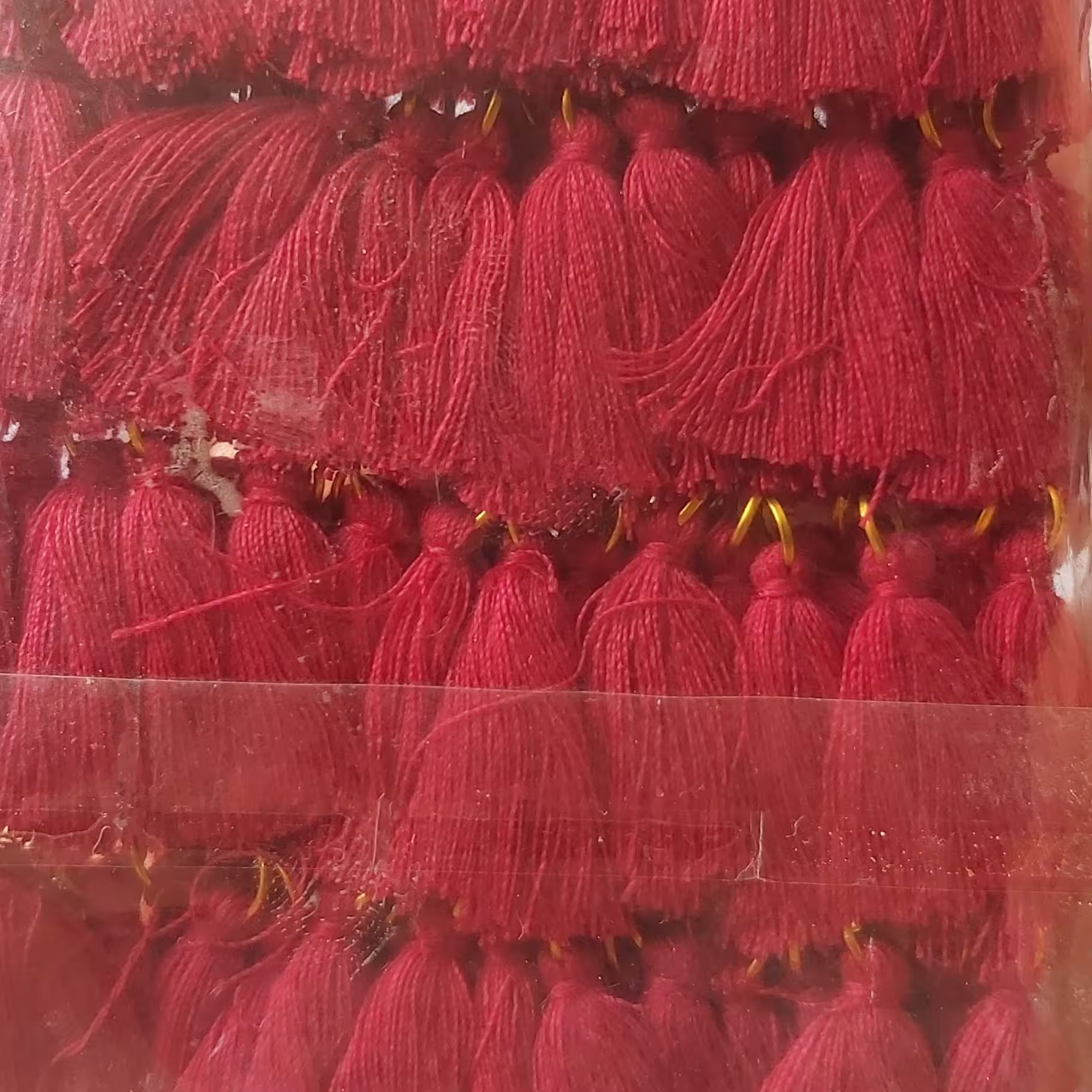 منگوله کوتاه سرخابی پک 5عددی