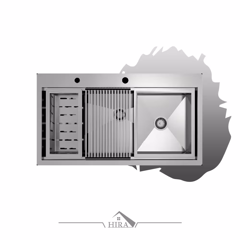 سینک دست‌ساز مونوگرام مدل MOS9550