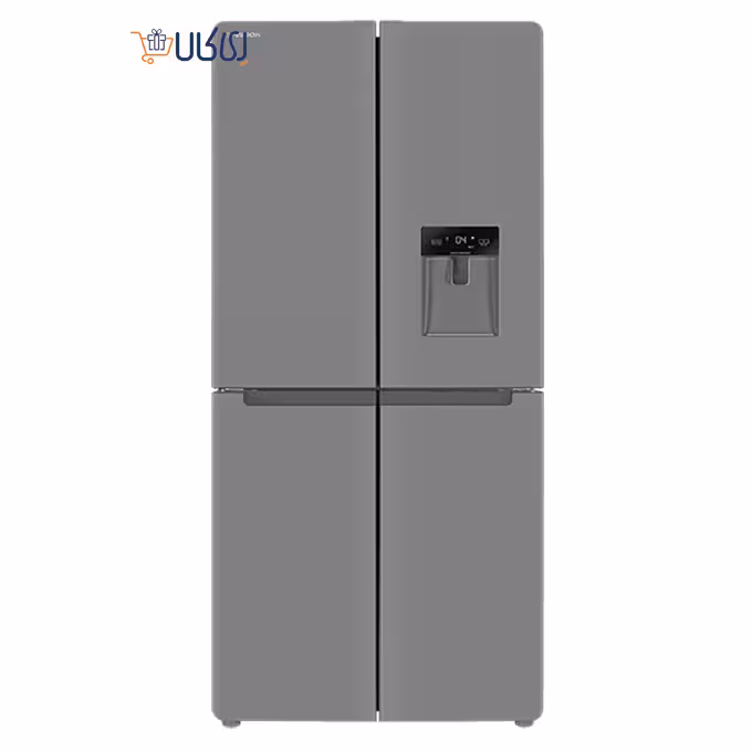 یخچال فریزر ساید بای ساید ایکس ویژن چهار درب تیتانیوم مدل X.Vision TF540 AGD