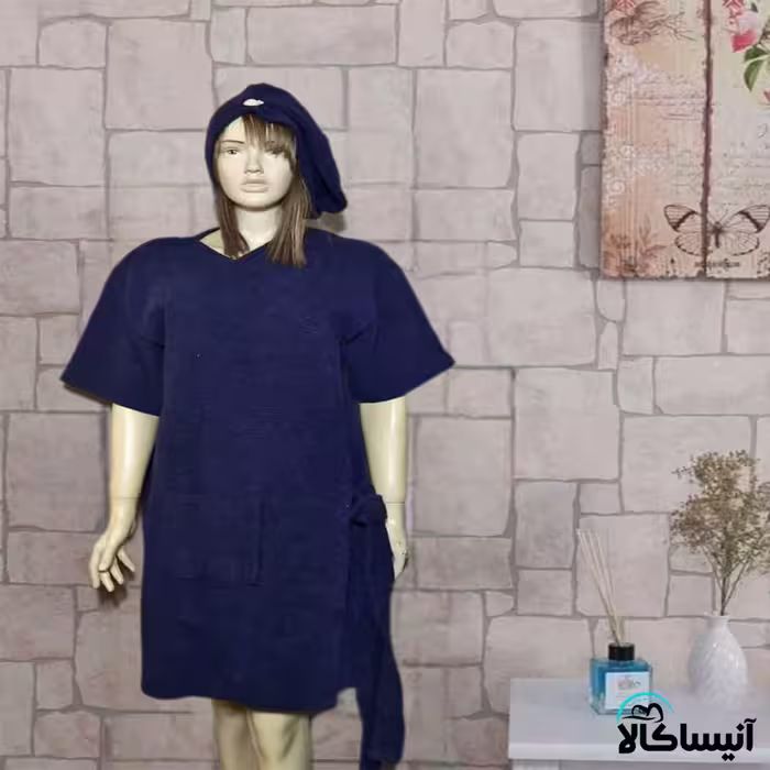 حوله پالتویی برق لامع مدل پینو